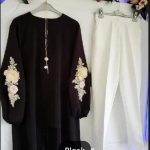 Boutique Elegance - Indulge in Lavish Indulgence with a Two-Piece Boutique Collection of Ready-Made Tops - Georgette Excellence in Embroidery,,