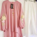 Boutique Elegance - Indulge in Lavish Indulgence with a Two-Piece Boutique Collection of Ready-Made Tops - Georgette Excellence in Embroidery,