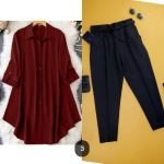 Western Fashion Green Color Shirt for Womnen - Premium Soft Cheri Georgette and Pant Chaina Gavading,,