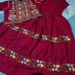 China Linen Embroidered Gown with Exclusive Design for Women, Ready-Made, One Piece,,