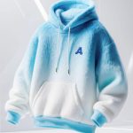 Unisex Osean Blue Hoodie